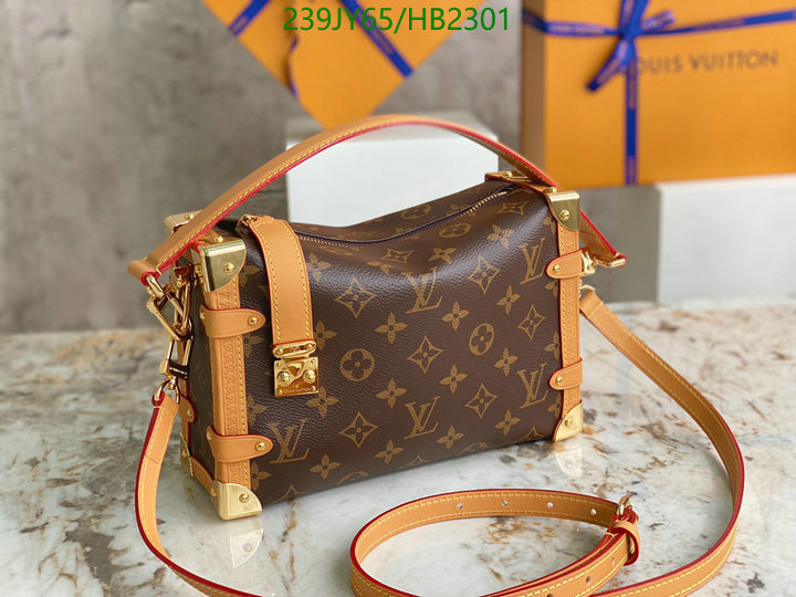 LV Bags-(Mirror)-Petite Malle-,Code: HB2301,$: 239USD