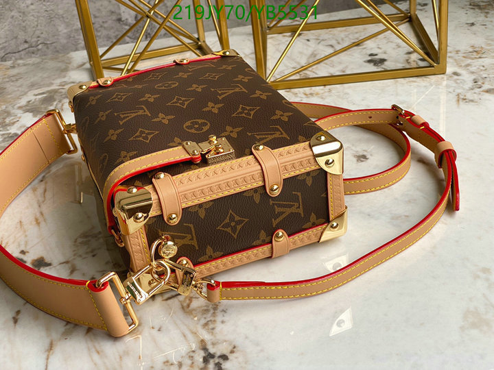 LV Bags-(Mirror)-Petite Malle-,Code: YB5531,$: 219USD