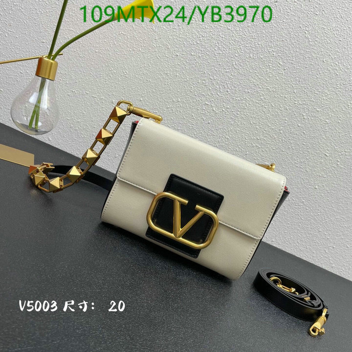 Valentino Bag-(4A)-LOC-V Logo ,Code: YB3970,$: 109USD