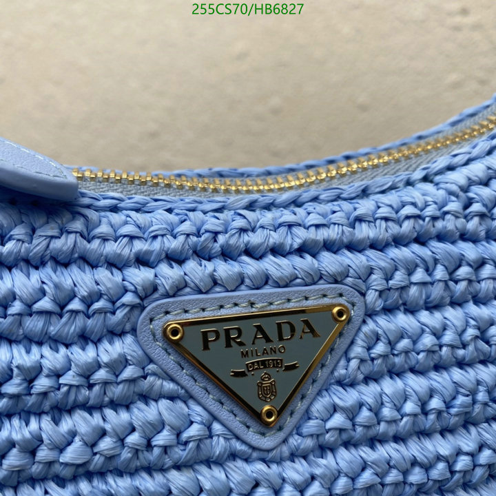 Prada Bag-(Mirror)-Re-Edition 2005,Code: HB6827,$: 255USD