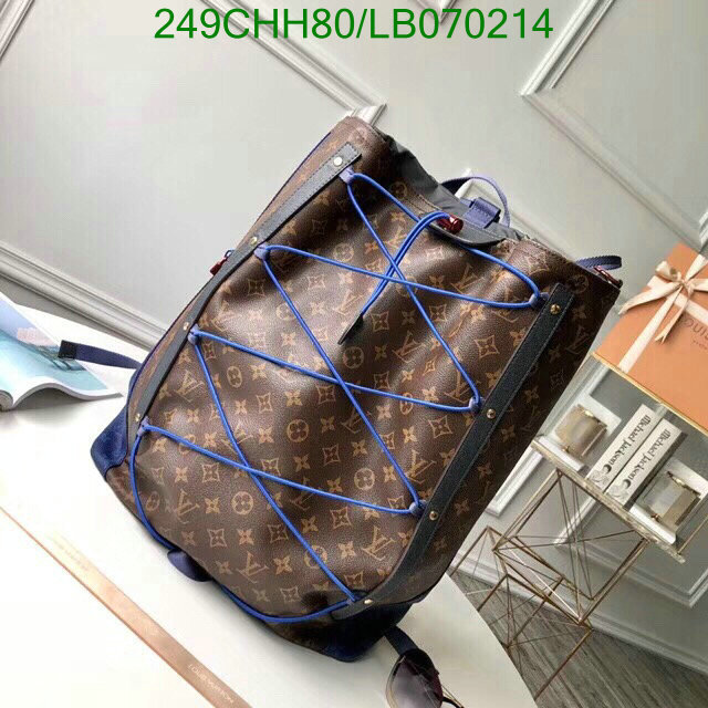 LV Bags-(Mirror)-Backpack-,Code: LB070214,$: 249USD