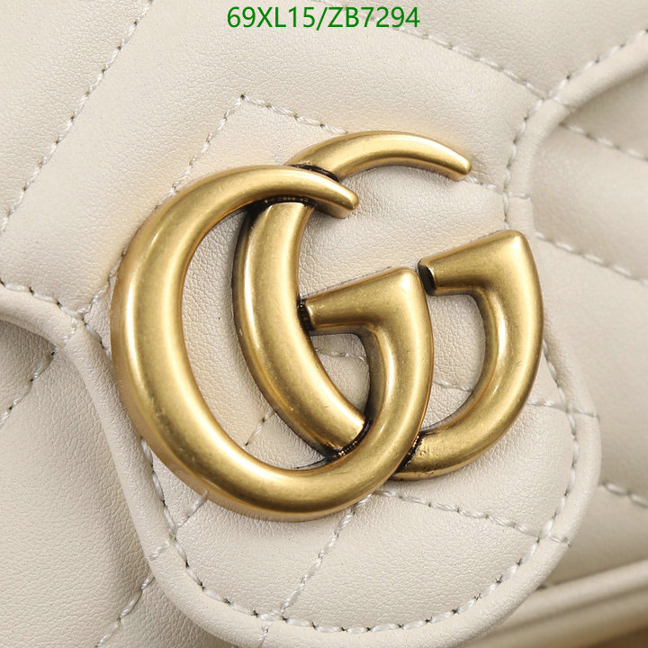 Gucci Bag-(4A)-Marmont,Code: ZB7294,$: 69USD