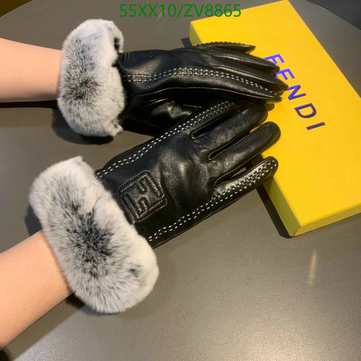 Gloves-Fendi, Code: ZV8865,$: 55USD