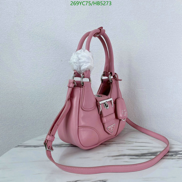 Prada Bag-(Mirror)-Diagonal-,Code: HB5273,$: 269USD