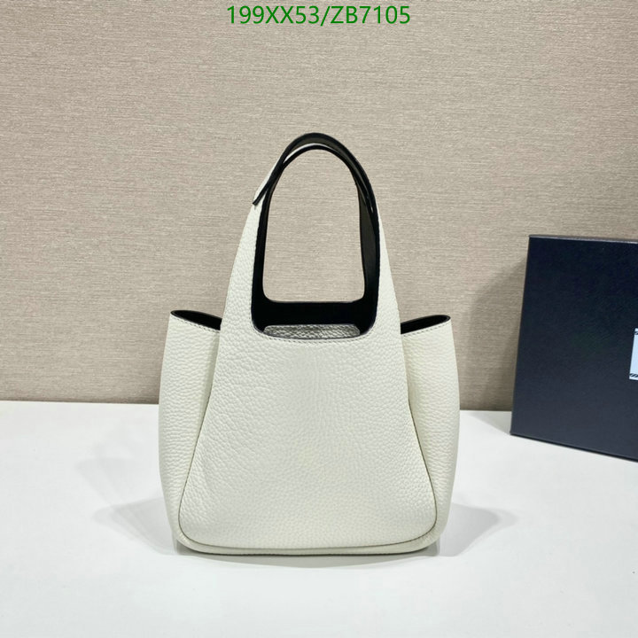 Prada Bag-(Mirror)-Handbag-,Code: ZB7105,$: 199USD