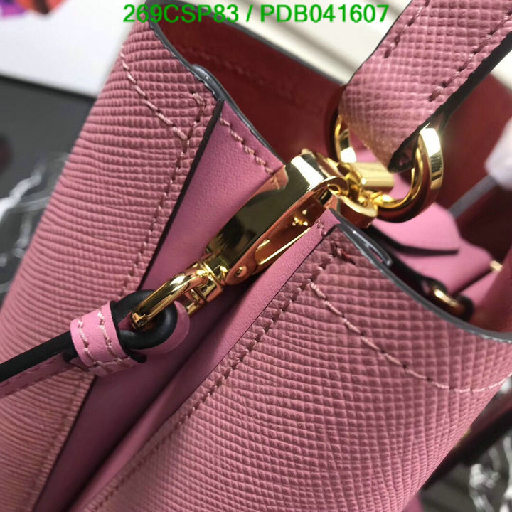 Prada Bag-(Mirror)-Handbag-,Code: PDB041607,$: 269USD