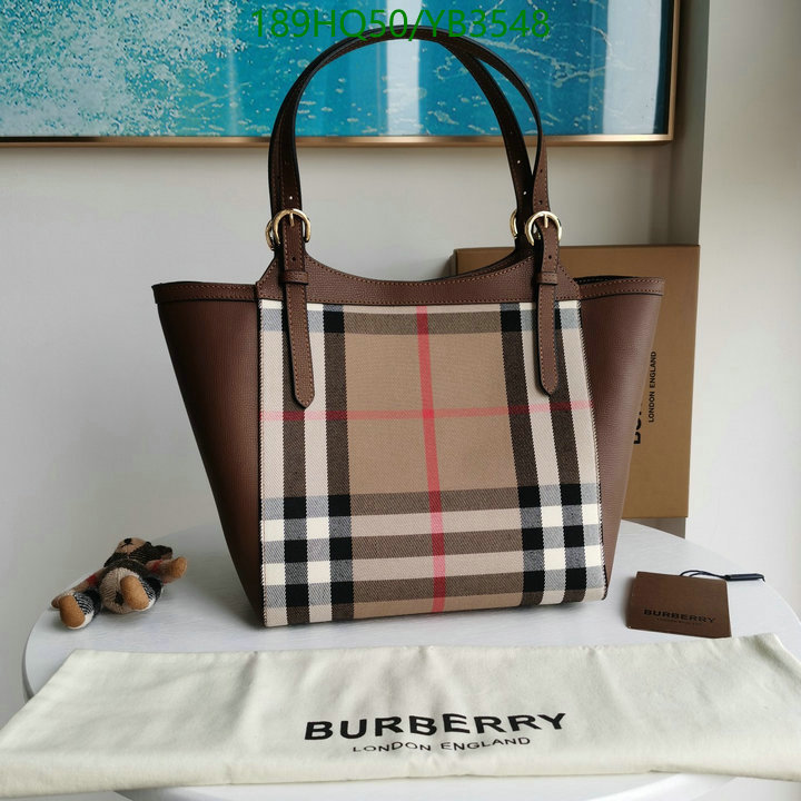 Burberry Bag-(Mirror)-Handbag-,Code: YB3548,$: 189USD