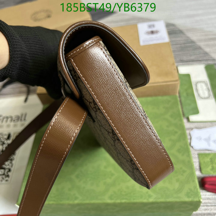 Gucci Bag-(Mirror)-Belt Bag-Chest Bag--,Code: YB6379,$: 185USD