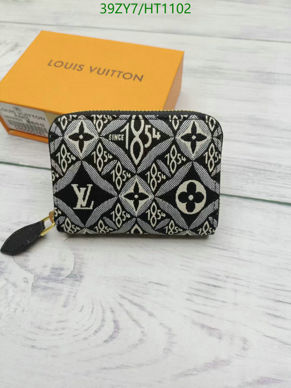 LV Bags-(4A)-Wallet-,Code: HT1102,$: 39USD