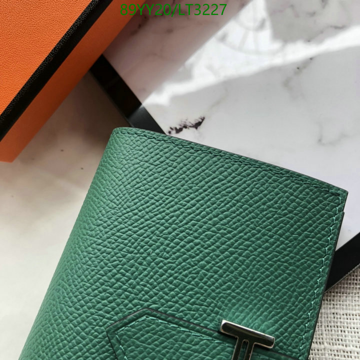 Hermes Bag-(Mirror)-Wallet-,Code: LT3227,$: 89USD