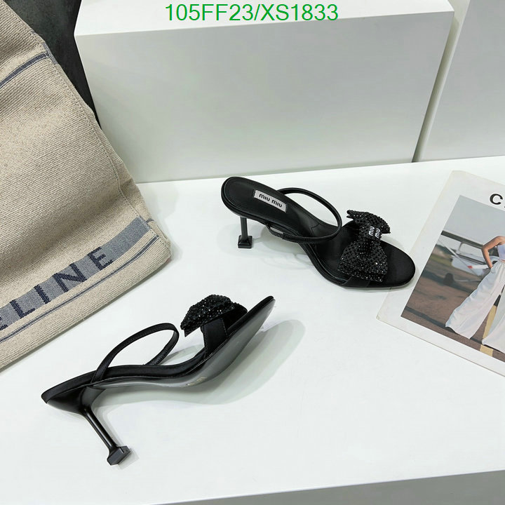 Women Shoes-Miu Miu, Code: XS1833,$: 105USD