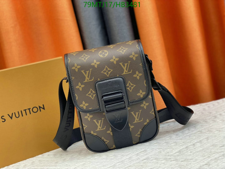 LV Bags-(4A)-Pochette MTis Bag-Twist-,Code: HB3481,$: 79USD