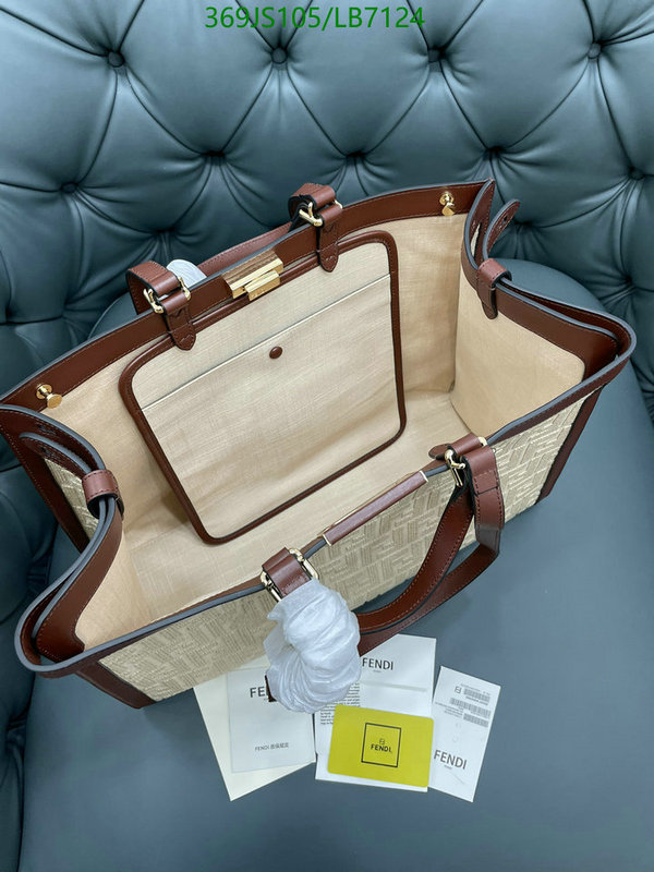 Fendi Bag-(Mirror)-Handbag-,Code: LB7124,$: 369USD