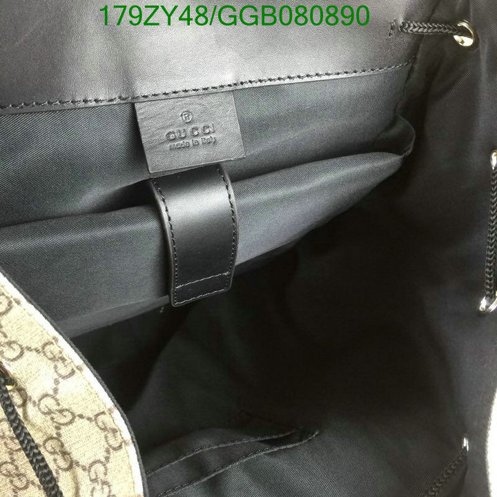 Gucci Bag-(Mirror)-Backpack-,Code: GGB080890,$:179USD