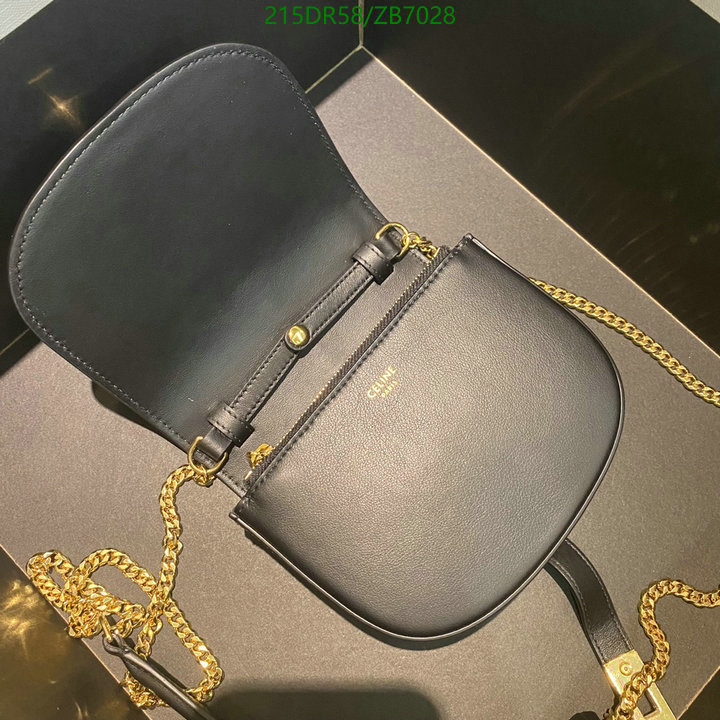 Celine Bag-(Mirror)-Diagonal-,Code: ZB7028,$: 215USD
