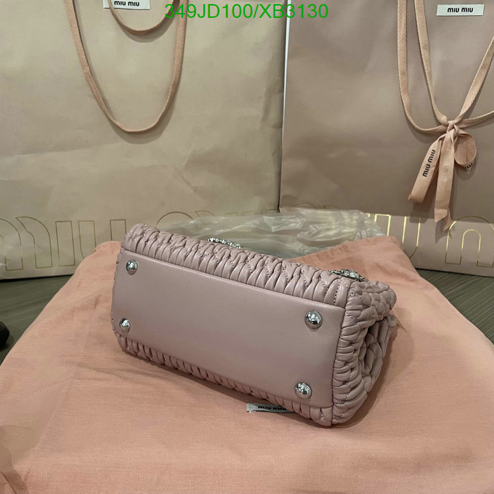 Miu Miu Bag-(Mirror)-Handbag-,Code: XB3130,$: 349USD