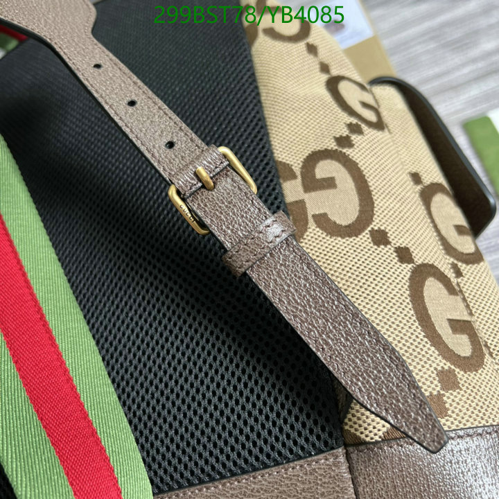 Gucci Bag-(Mirror)-Backpack-,Code: YB4085,$: 299USD