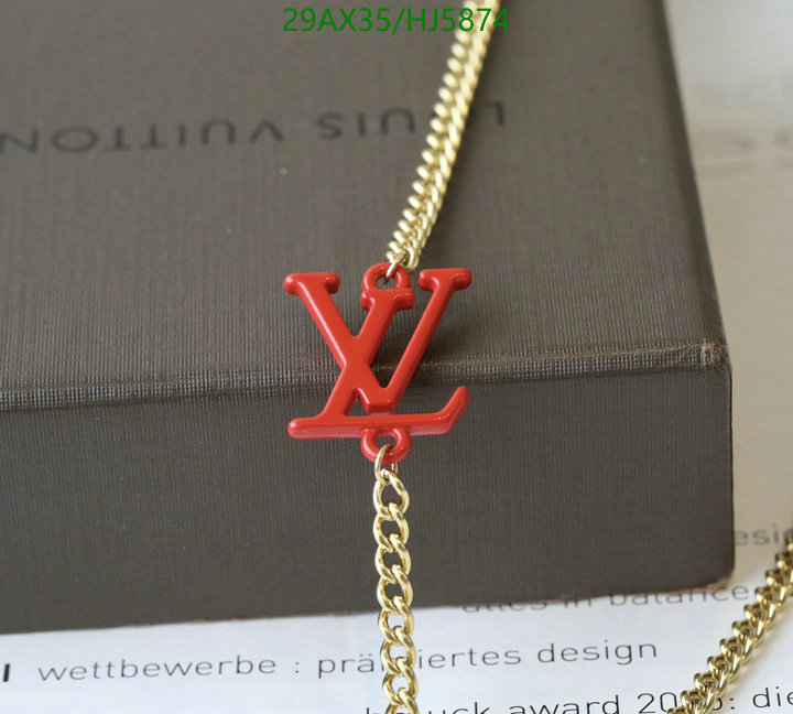 Jewelry-LV,Code: HJ5874,$: 29USD