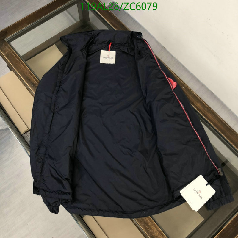 Down jacket Men-Moncler, Code: ZC6079,$: 119USD