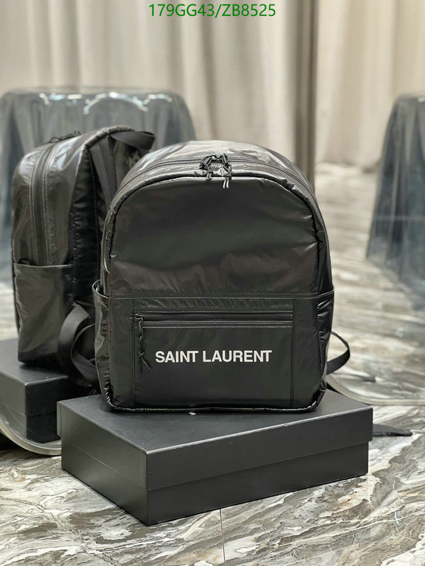 YSL Bag-(Mirror)-Backpack-,Code: ZB8525,$: 179USD