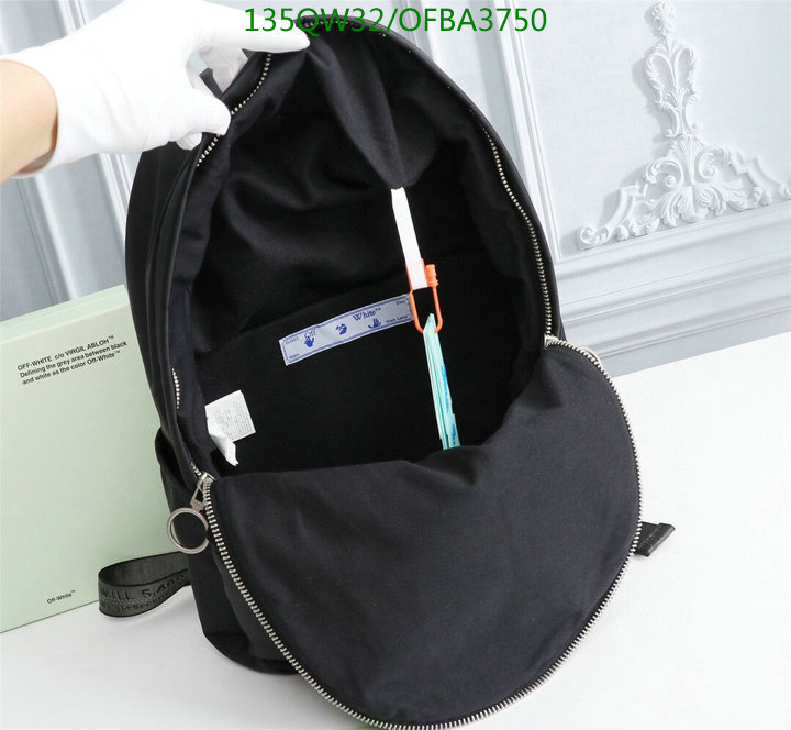 Off-White Bag-(Mirror)-Backpack-,Code: OFBA3750,$: 135USD