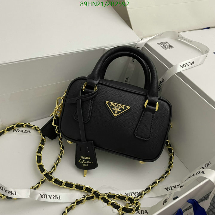 Prada Bag-(4A)-Diagonal-,Code: ZB2592,$: 89USD