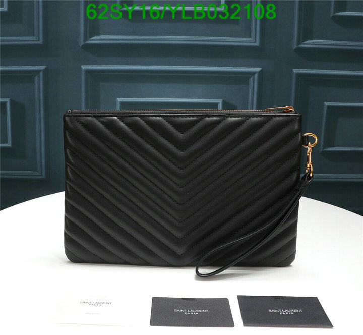 YSL Bag-(4A)-Clutch-,Code: YLB032108,$: 62USD