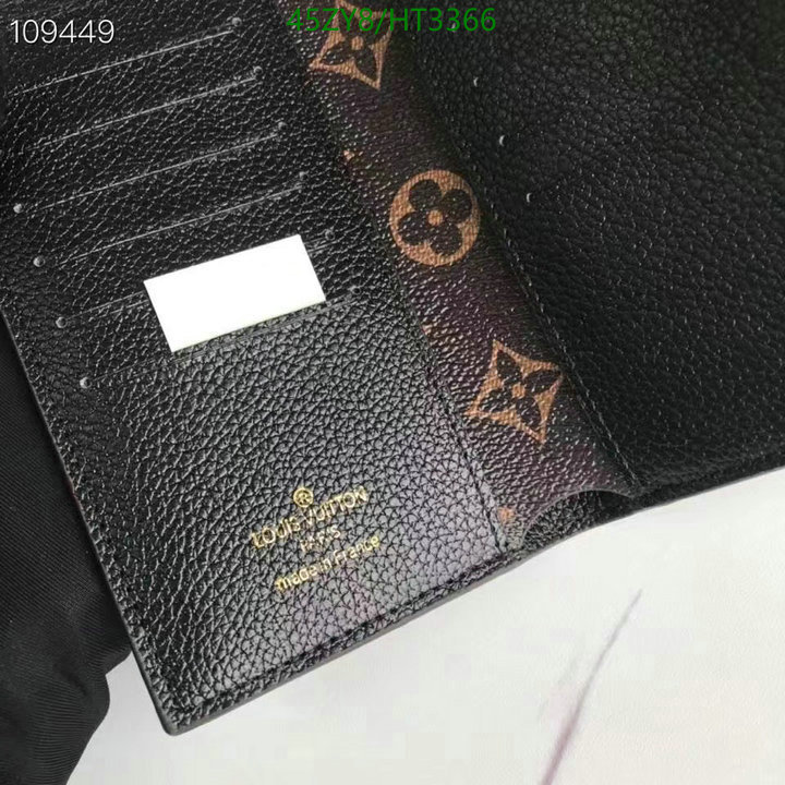 LV Bags-(4A)-Wallet-,Code: HT3366,$: 45USD