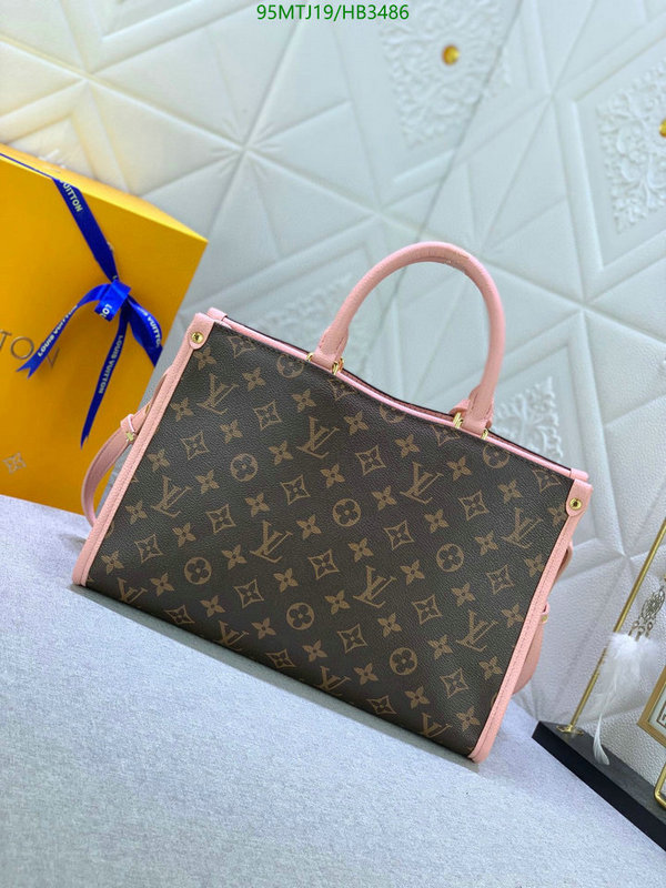 LV Bags-(4A)-Handbag Collection-,Code: HB3486,$: 95USD