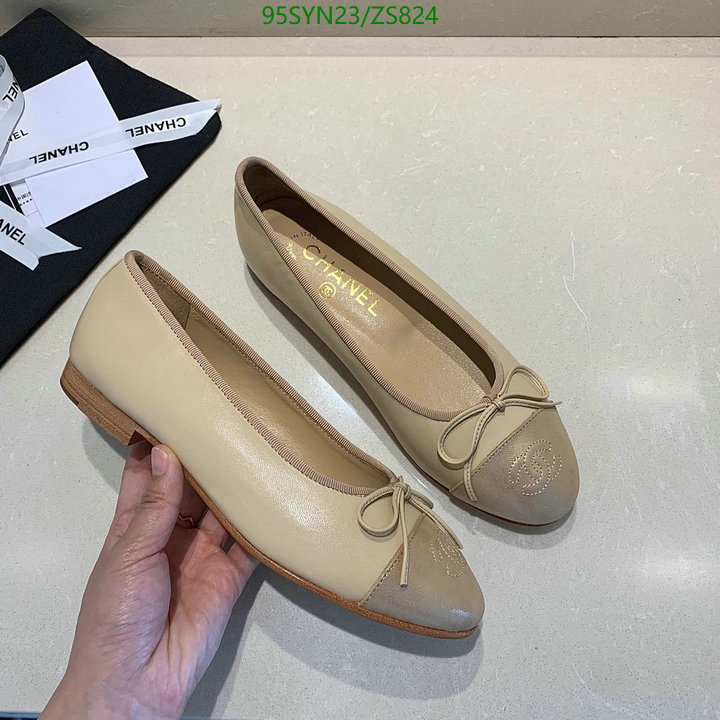 Chanel-Ballet Shoes,Code: ZS824,$: 95USD