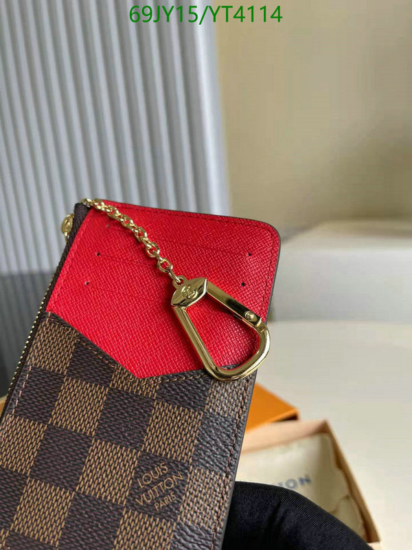 LV Bags-(Mirror)-Wallet-,Code : YT4114,$: 69USD
