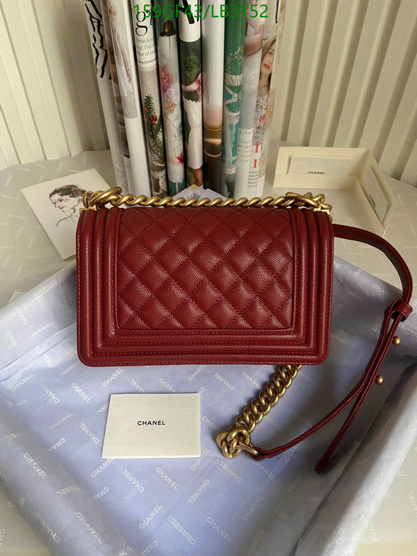 Chanel Bags -(Mirror)-Le Boy,Code: LB3152,$: 159USD