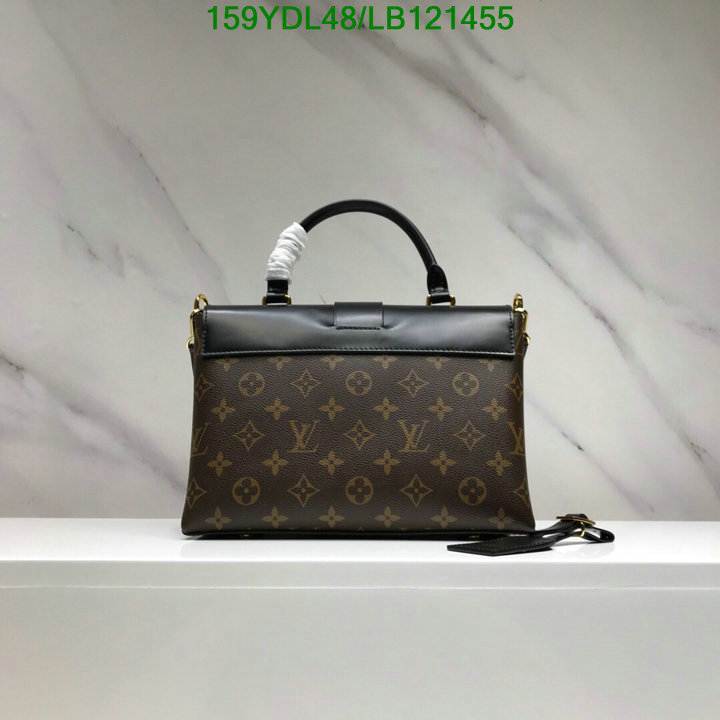 LV Bags-(Mirror)-Handbag-,Code: LB121455,$: 159USD