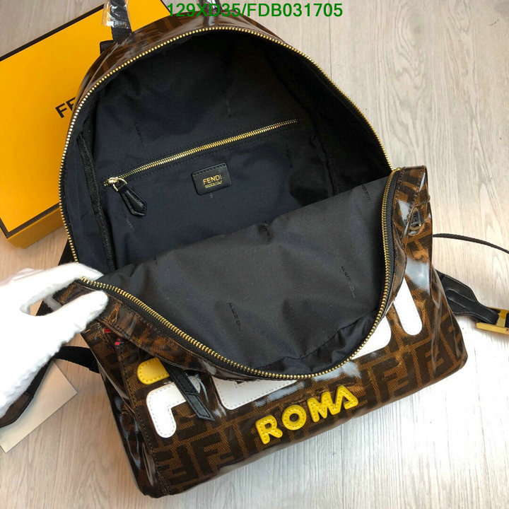 Fendi Bag-(4A)-Backpack-,Code: FDB031705,$:129USD