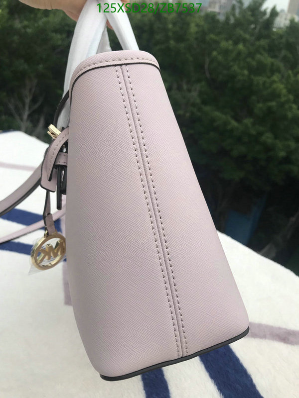 Michael Kors Bag-(Mirror)-Handbag-,Code: ZB7537,$: 125USD