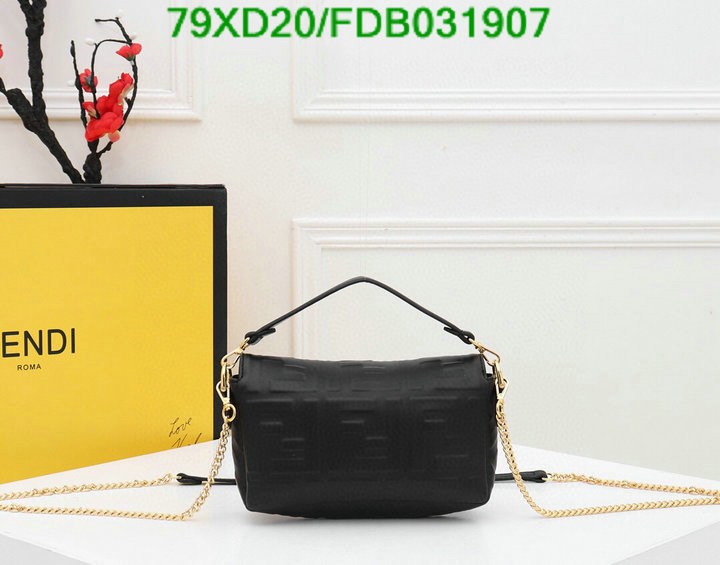 Fendi Bag-(4A)-Baguette-,Code: FDB031907,$: 79USD