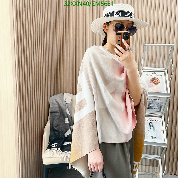 Scarf-Chanel, Code: ZM5681,$: 32USD