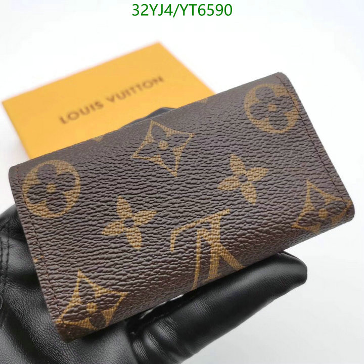 LV Bags-(4A)-Wallet-,Code: YT6590,$: 32USD