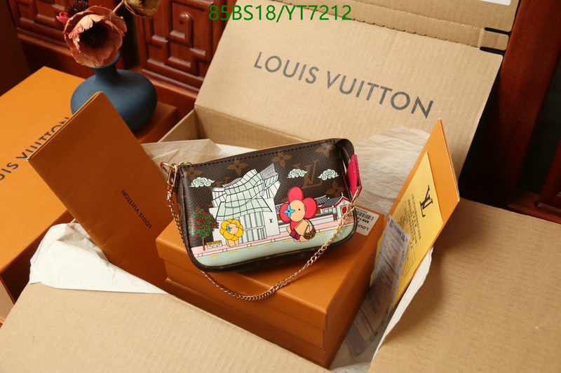 LV Bags-(Mirror)-Wallet-,Code: YT7212,$: 85USD