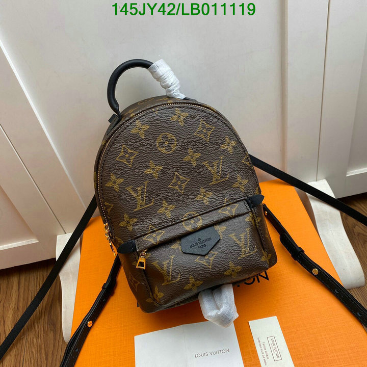 LV Bags-(Mirror)-Backpack-,Code: LB011119,$: 145USD