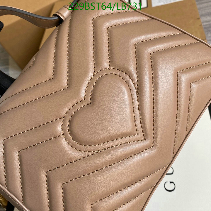 Gucci Bag-(Mirror)-Marmont,Code: LB731,$: 229USD