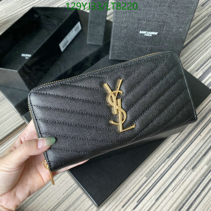 YSL Bag-(Mirror)-Wallet-,Code: LT8220,$: 129USD