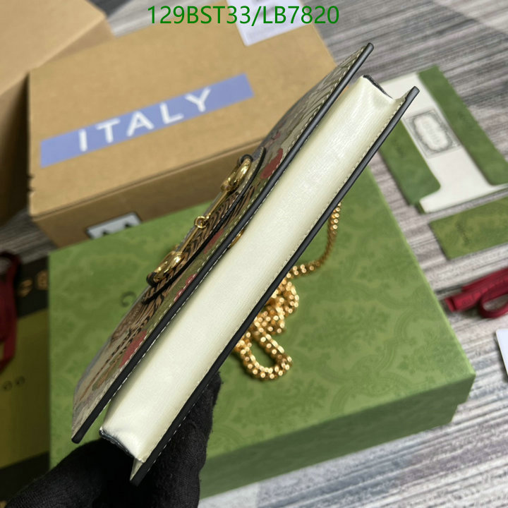 Gucci Bag-(Mirror)-Horsebit-,Code: LB7820,$: 129USD