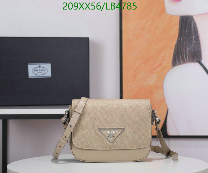 Prada Bag-(Mirror)-Diagonal-,Code: LB4785,$: 209USD
