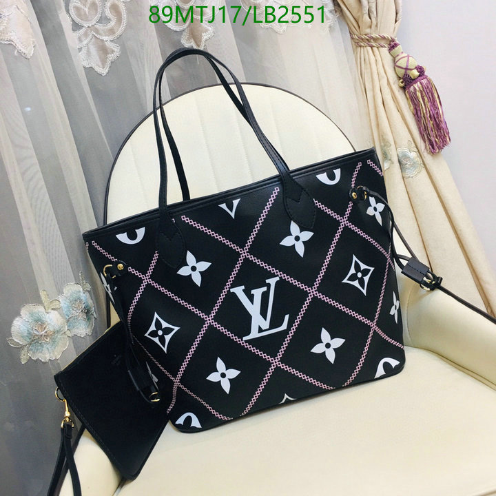 LV Bags-(4A)-Neverfull-,Code: LB2551,$: 89USD