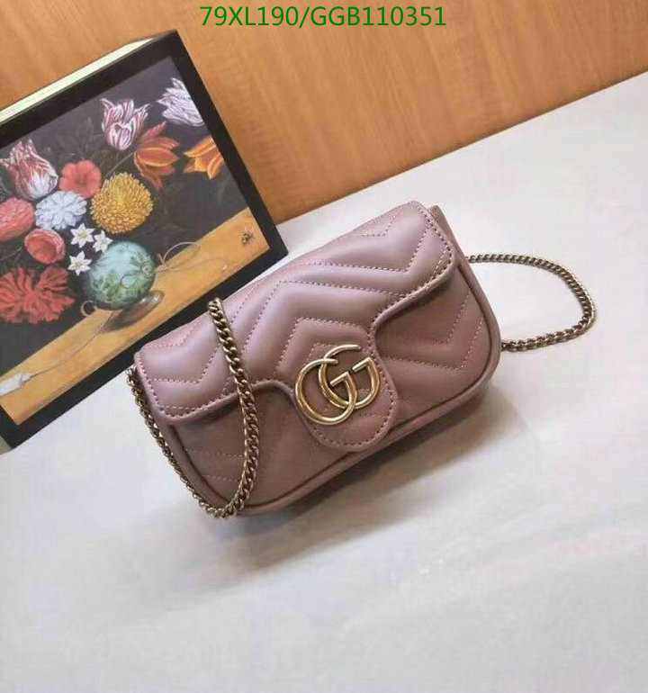 Gucci Bag-(4A)-Marmont,Code: GGB110351,