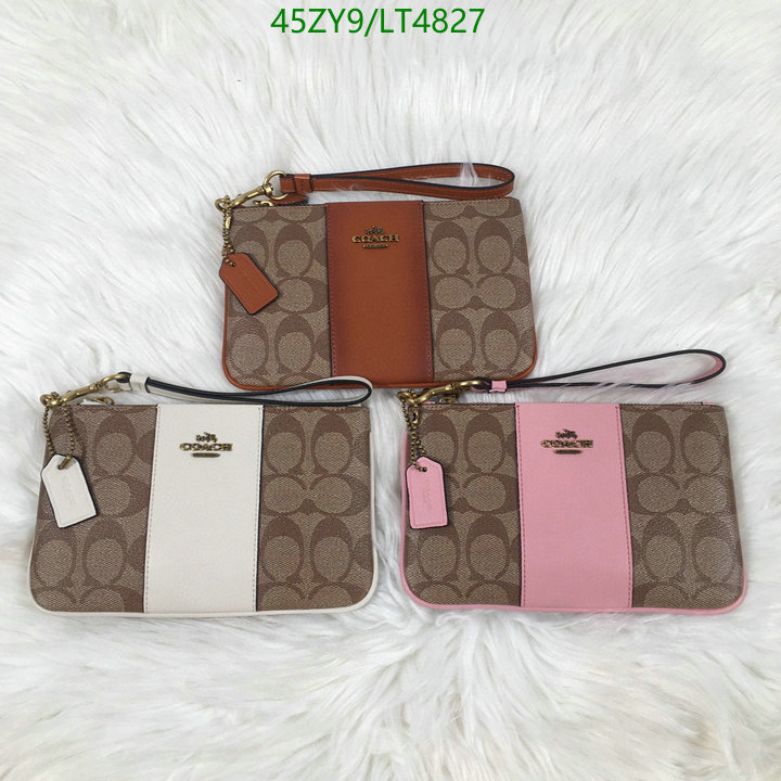 Coach Bag-(4A)-Wallet-,Code: LT4827,$: 45USD