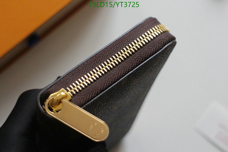 LV Bags-(Mirror)-Wallet-,Code: YT3725,$: 79USD