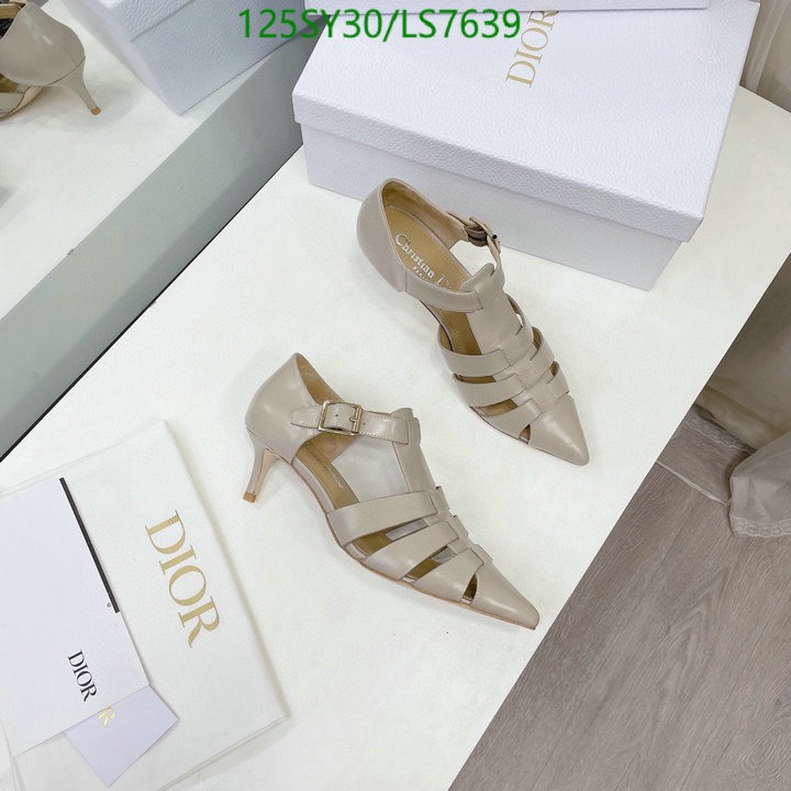 Women Shoes-Dior,Code: LS7639,$: 125USD