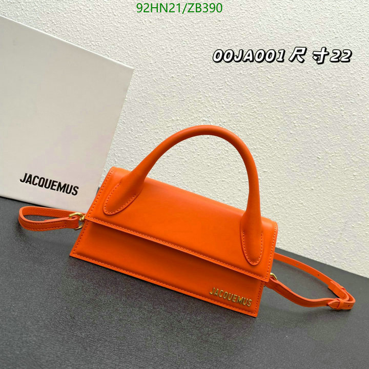 Jacquemus Bag-(4A)-Handbag-,Code: ZB390,$: 92USD